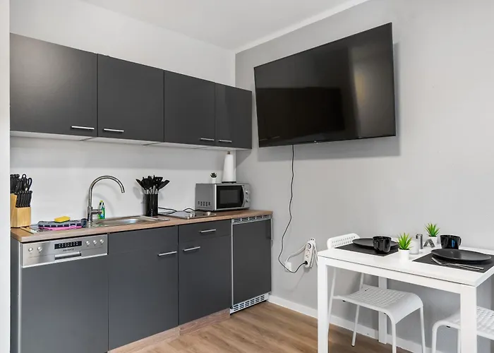 Messe, Monteure, Budget - Einfache Komfortable 2 Personen * Дуйсбург