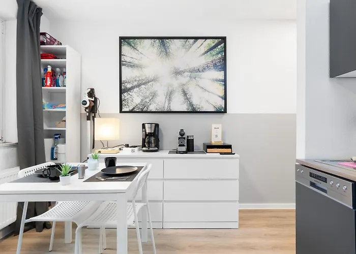 Messe, Monteure, Budget - Einfache Komfortable 2 Personen ドゥイスブルグ