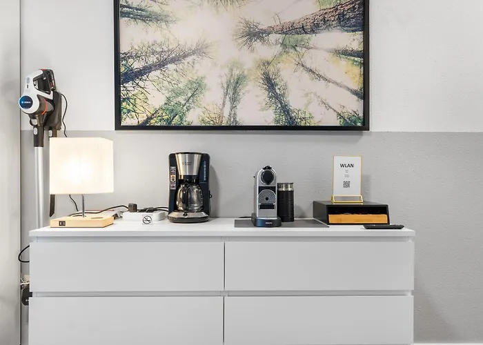 Messe, Monteure, Budget - Einfache Komfortable 2 Personen Apartment