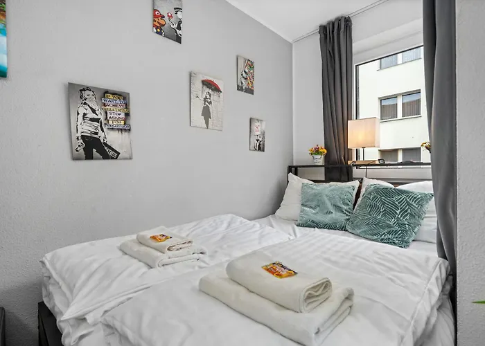 アパート Messe, Monteure, Budget - Einfache Komfortable 2 Personen *